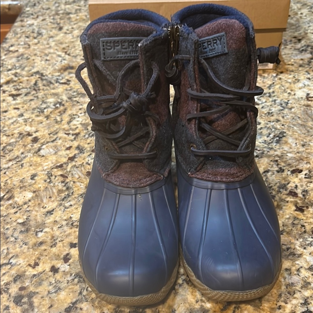Sperry Blue Duck Boots